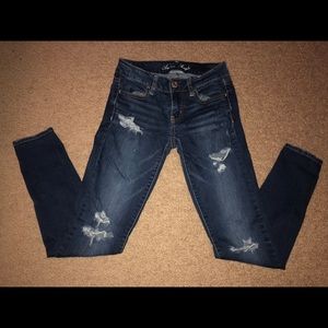 American Eagle Ripped Jeggings